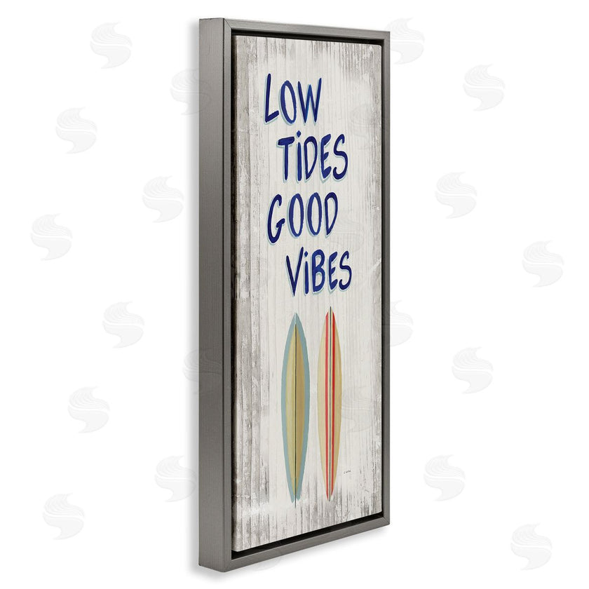 James Wiens | Low Tides Good Vibes Surfboard