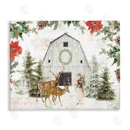 Katie Pertiet | Rustic Winter Holiday Barn