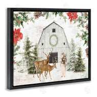Katie Pertiet | Rustic Winter Holiday Barn
