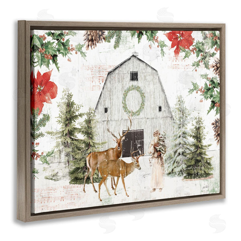 Katie Pertiet | Rustic Winter Holiday Barn