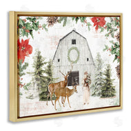 Katie Pertiet | Rustic Winter Holiday Barn