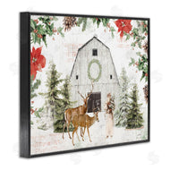 Katie Pertiet | Rustic Winter Holiday Barn