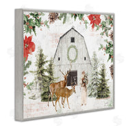 Katie Pertiet | Rustic Winter Holiday Barn
