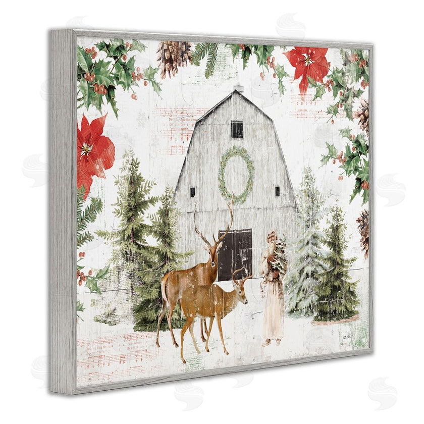 Katie Pertiet | Rustic Winter Holiday Barn
