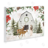 Katie Pertiet | Rustic Winter Holiday Barn