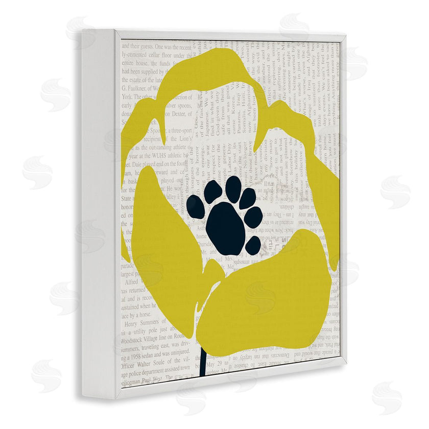 Wild Apple Portfolio | Yellow Flower Pop Art