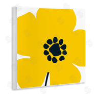 Wild Apple Portfolio | Pop Art Yellow Floral
