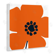Wild Apple Portfolio | Pop Art Orange Floral