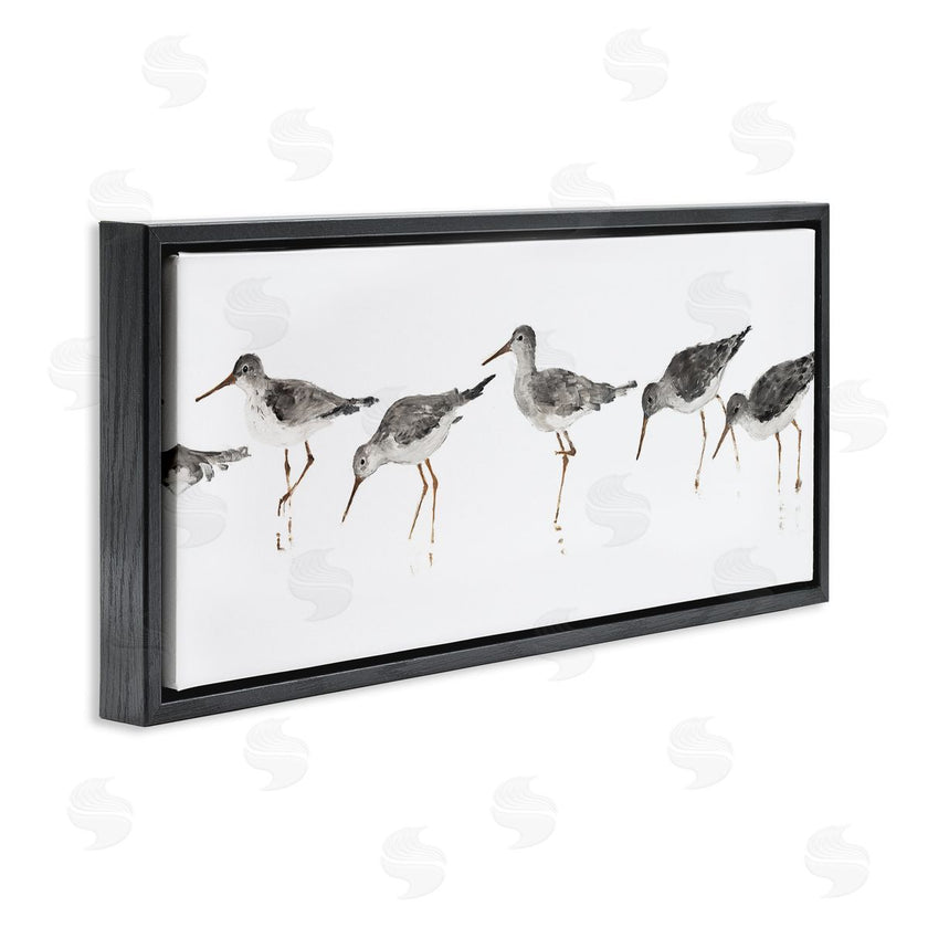 Avery Tillmore | Minimal Beach Bird Sandpipers