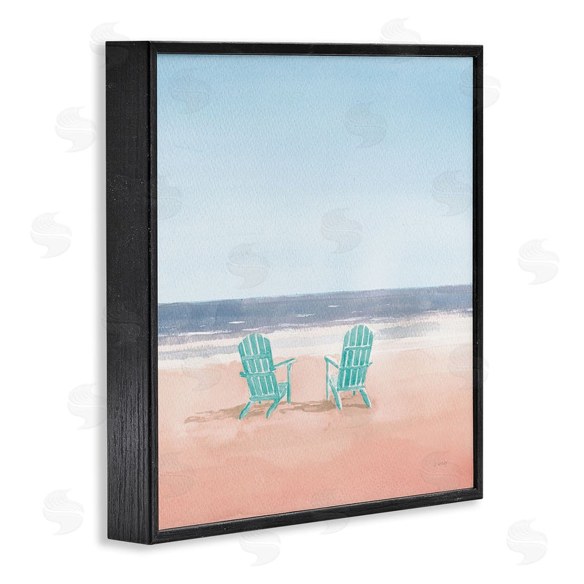 James Wiens | Beach Chairs on Pastel Beach
