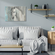 Albena Hristova | White Wild Horse Portrait