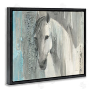 Albena Hristova | White Wild Horse Portrait