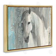 Albena Hristova | White Wild Horse Portrait