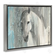 Albena Hristova | White Wild Horse Portrait