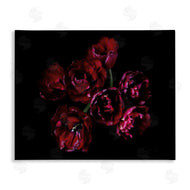 Elise Catterall | Dark Peonies Floral Bouquet