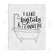 Becky Thorns | I Like Big Tubs Bathroom Funny