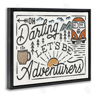Laura Marshall | Darling Lets Be Adventurers Quote