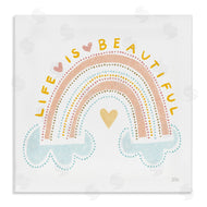Melissa Averinos | Life Is Beautiful Patterned Rainbow