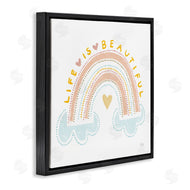 Melissa Averinos | Life Is Beautiful Patterned Rainbow