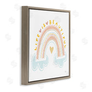 Melissa Averinos | Life Is Beautiful Patterned Rainbow