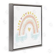 Melissa Averinos | Life Is Beautiful Patterned Rainbow