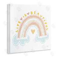 Melissa Averinos | Life Is Beautiful Patterned Rainbow