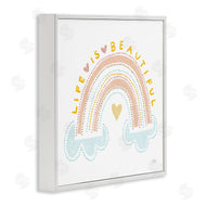 Melissa Averinos | Life Is Beautiful Patterned Rainbow