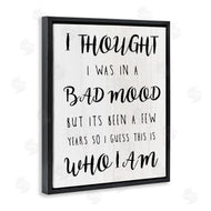 Stupell Studio | Sassy Bad Mood Attitude