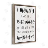 Stupell Studio | Sassy Bad Mood Attitude