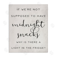 Stupell Studio | Midnight Snack Kitchen Joke