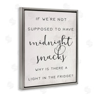 Stupell Studio | Midnight Snack Kitchen Joke