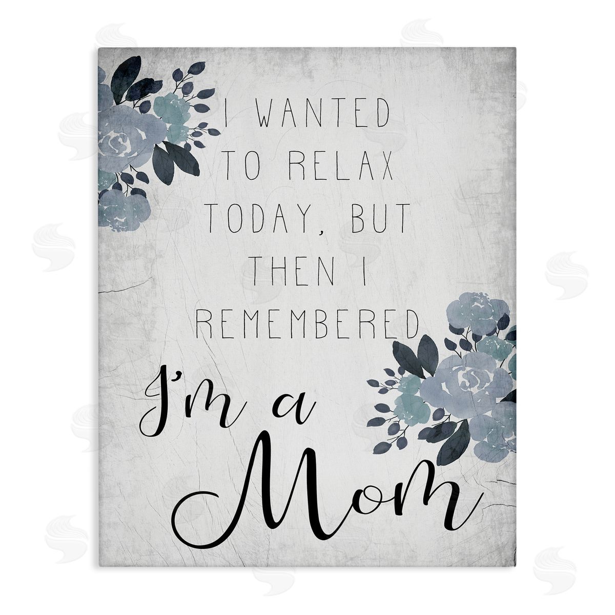 Family Phrase Want to Relax Canvas Wall Art, Home Decor by Stupell Studio