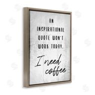 Stupell Studio | Hilarious I Need Coffee Joke