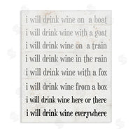 Stupell Studio | I Drink Wine Everywhere Phrase