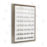 Stupell Studio | I Drink Wine Everywhere Phrase