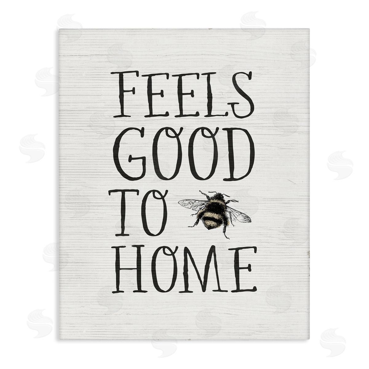 Good to Bee Home Pun Canvas Wall Art, Home Decor by Stupell Studio