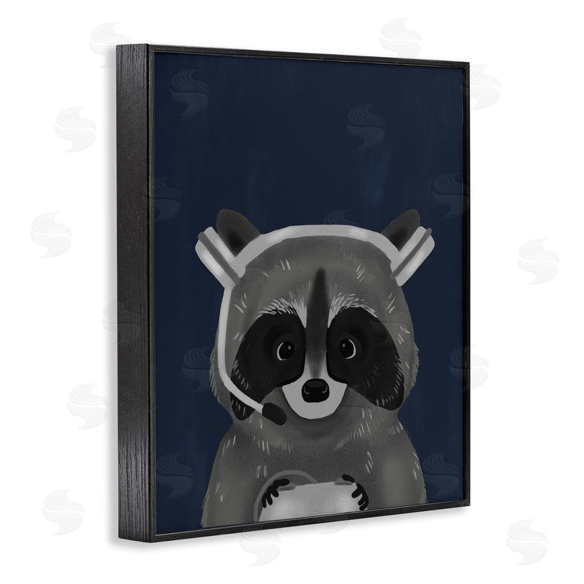 Stupell Studio | Racoon with Gaming Headset