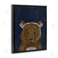 Stupell Studio | Bear with Gaming Headset