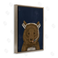 Stupell Studio | Bear with Gaming Headset