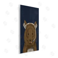 Stupell Studio | Bear with Gaming Headset