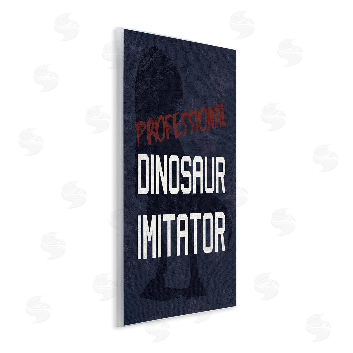 Professional Dinosaur Imitator T-Rex Wood Plaque Wall Art, Home Decor by Stupell Studio