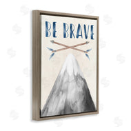 Stupell Studio | Be Brave Mountain & Arrows