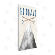 Stupell Studio | Be Brave Mountain & Arrows