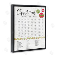 Stupell Studio | Christmas Word Search Activity