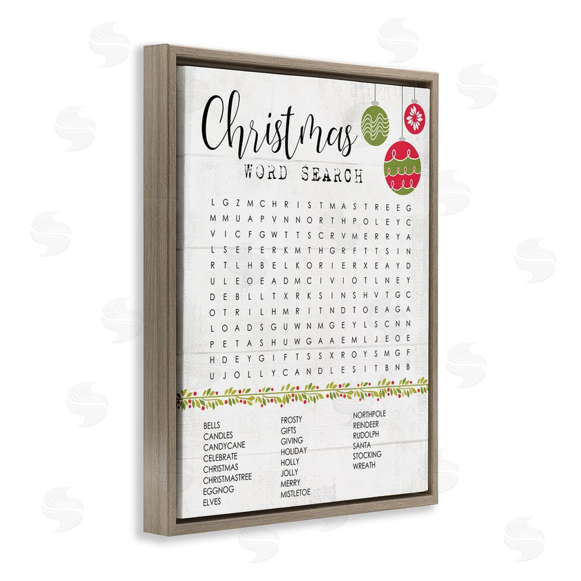 Stupell Studio | Christmas Word Search Activity