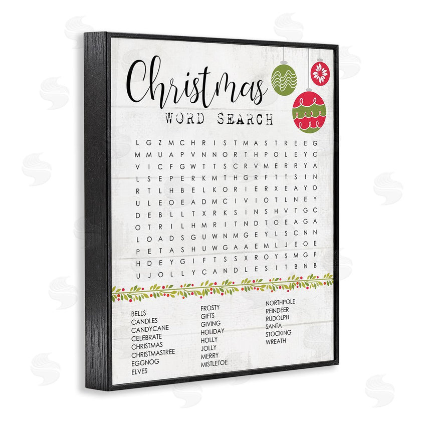 Stupell Studio | Christmas Word Search Activity