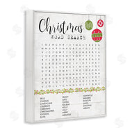 Stupell Studio | Christmas Word Search Activity