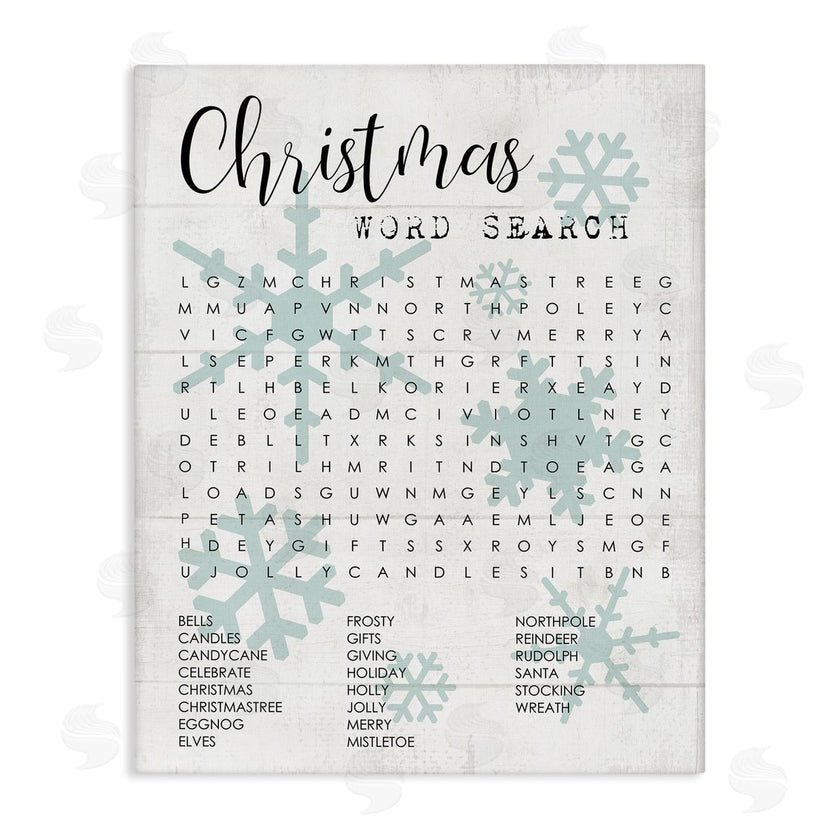 Stupell Studio | Winter Holiday Word Search Activity