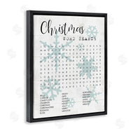 Stupell Studio | Winter Holiday Word Search Activity