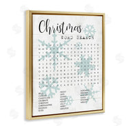 Stupell Studio | Winter Holiday Word Search Activity